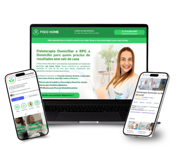 Estrutura digital completa: site, Instagram e Google Meu Negócio